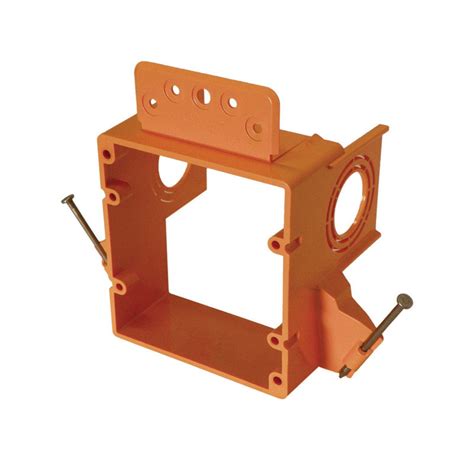 junction box orange|cantex 2 gang junction box.